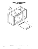 Cabinet and hinge