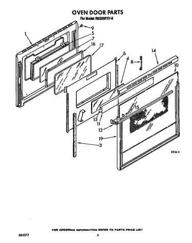 Oven door
