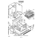 Whirlpool RM278BXV0 oven diagram