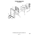 Whirlpool RM278BXV0 control panel diagram