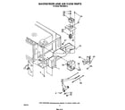 Whirlpool RM278BXV0 magnetron and airflow diagram