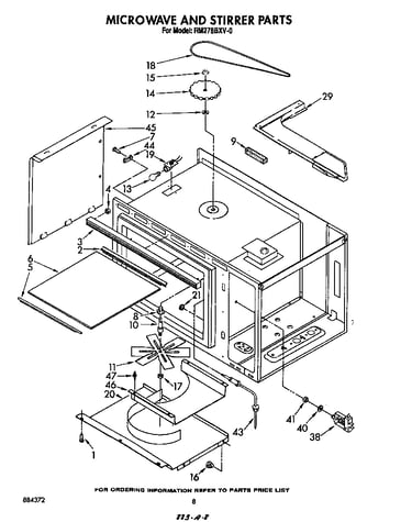 Microwave and stirrer