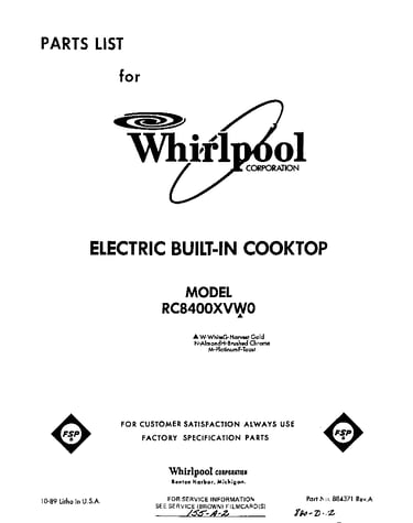 Front cover