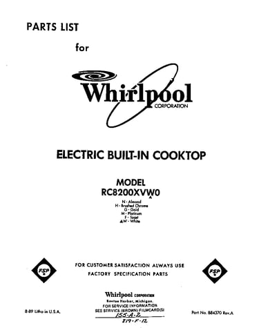 Front cover