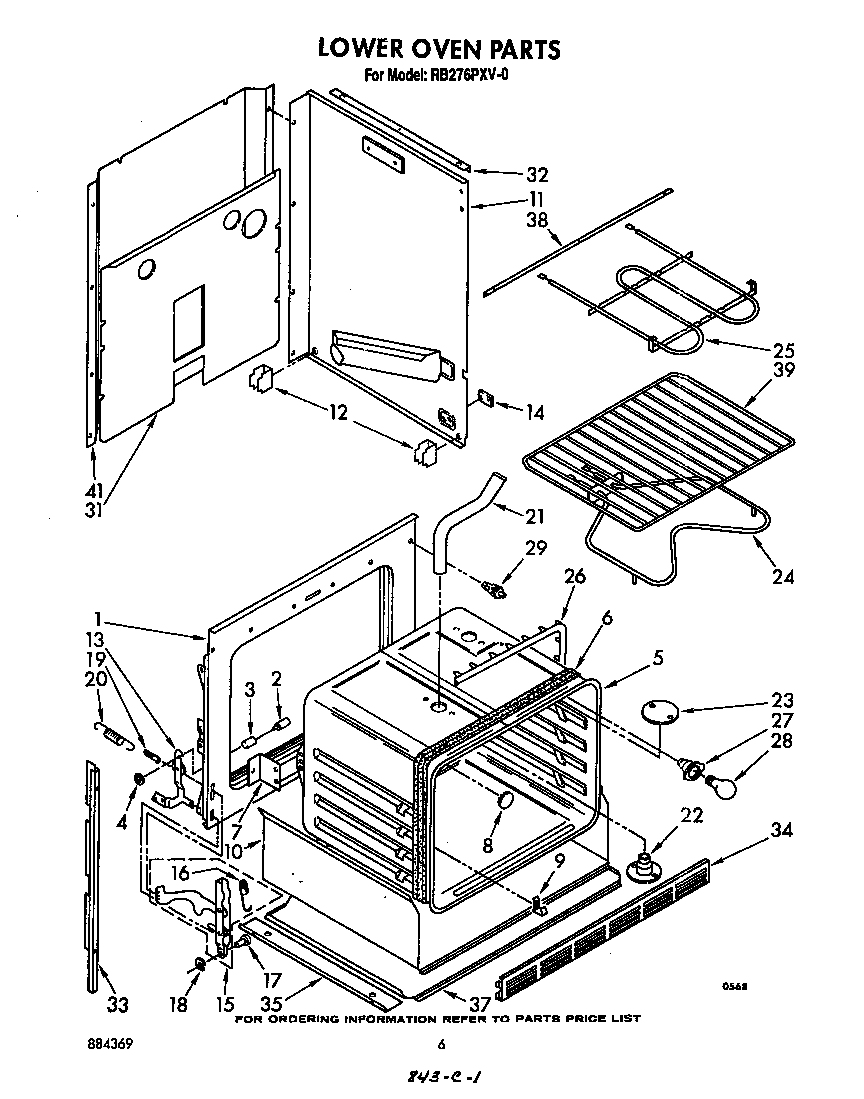 Lower oven