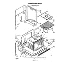 Whirlpool RB275PXV0 lower oven diagram