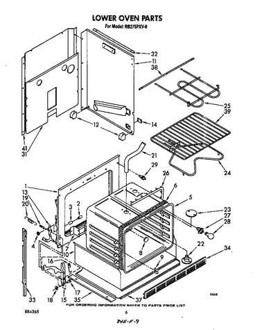 Lower oven