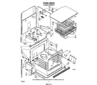 Whirlpool RB265PXV0 oven diagram