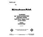 KitchenAid KEBS246WBL0 front cover diagram