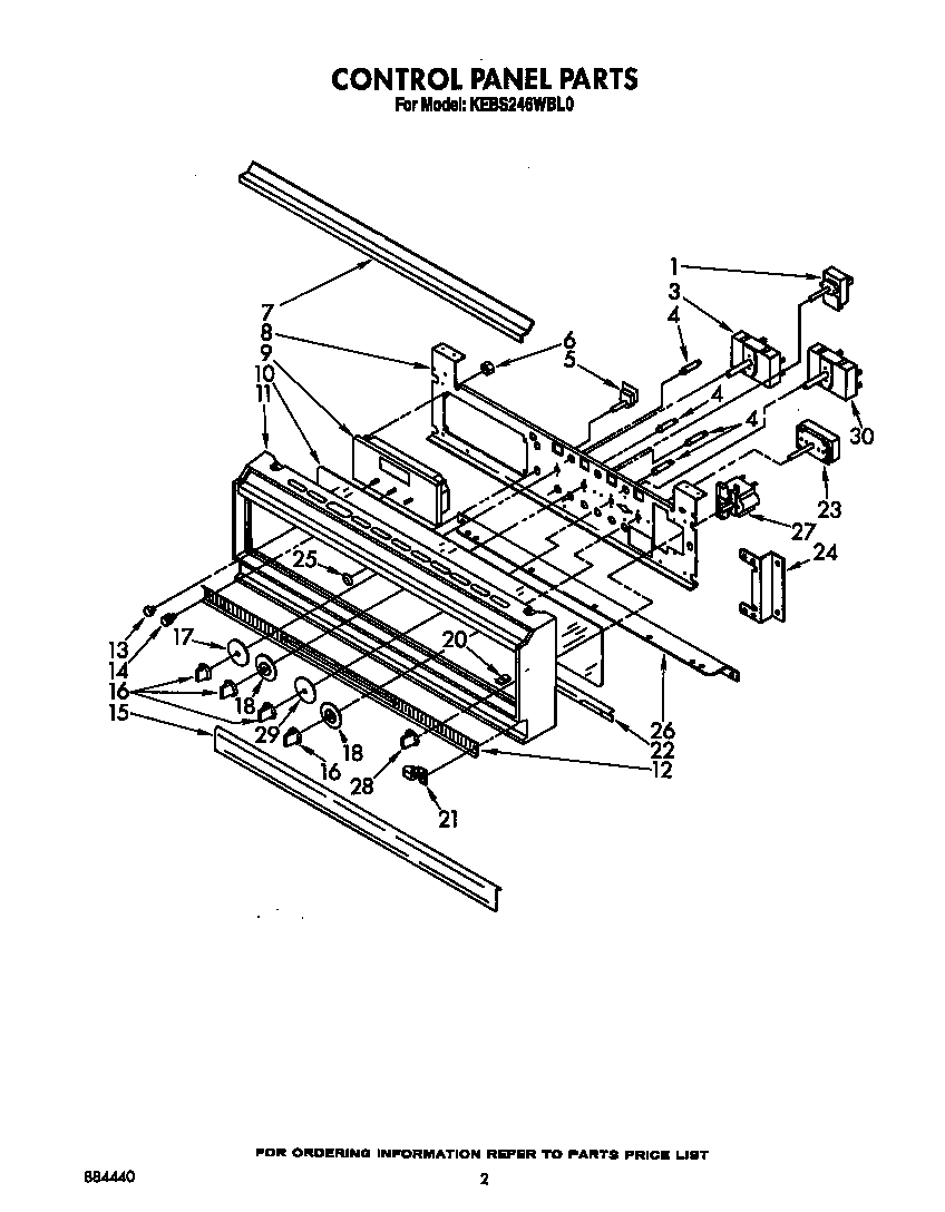 Control panel