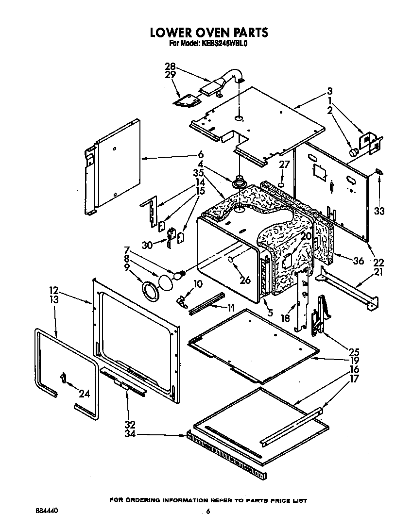 Lower oven