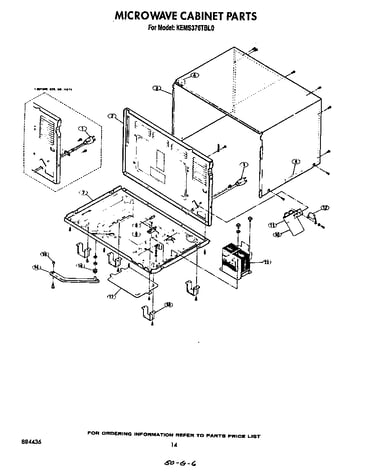 Microwave cabinet