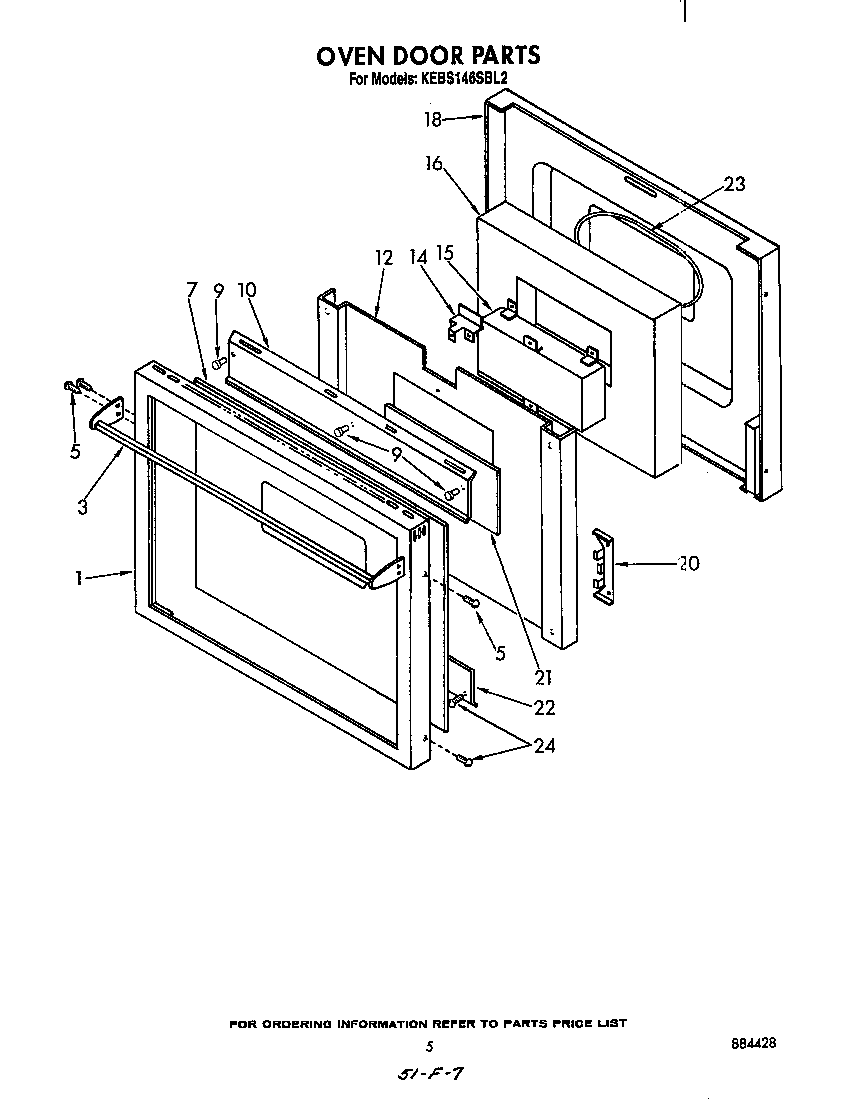 Oven door