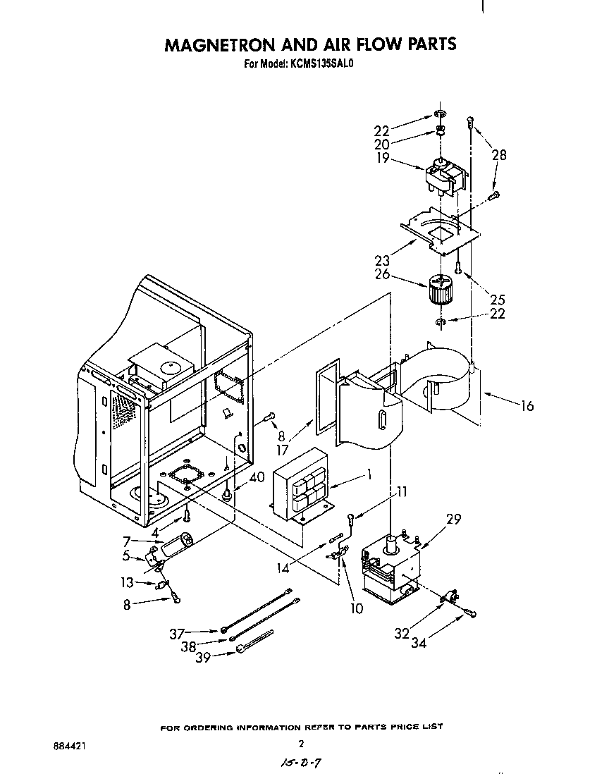 MAGNETRON AND AIR FLOW