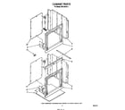 Whirlpool RB130PXV1 cabinet diagram