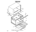 KitchenAid KCMS135SWH0 cabinet diagram