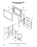 Door and latch