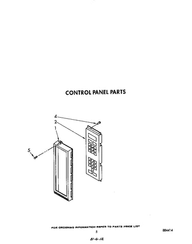 Control panel