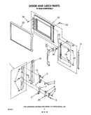 Door and latch