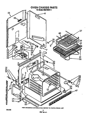 Oven chassis