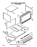 Microwave cabinet