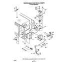 Whirlpool RM978BXVW1 microwave electrical diagram