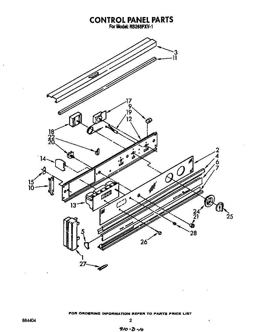 Control panel