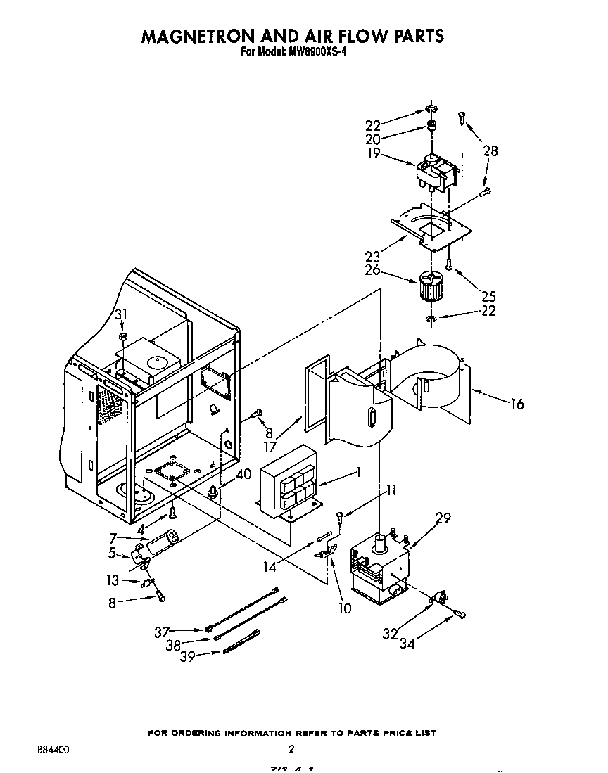 MAGNETRON AND AIR FLOW