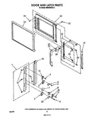 Door and latch
