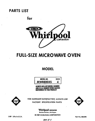 Front cover