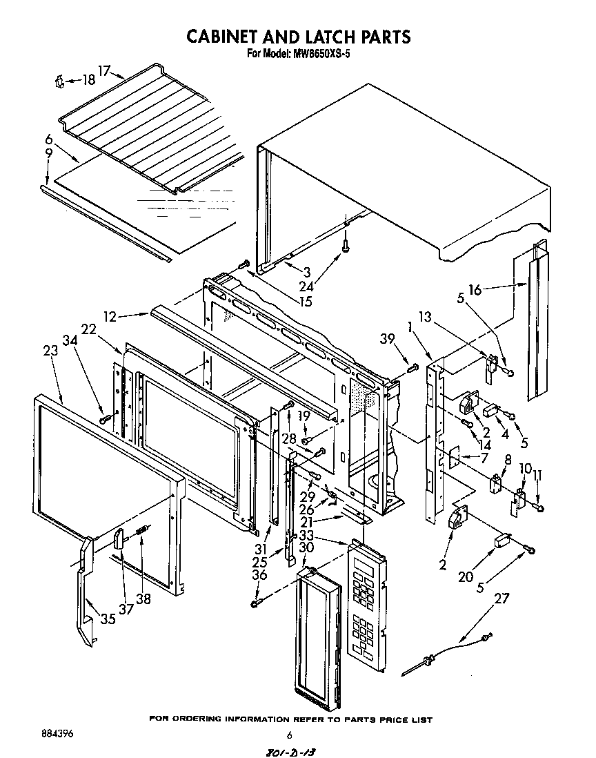 Cabinet and latch