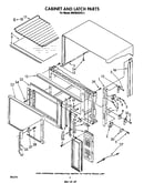 Cabinet and latch