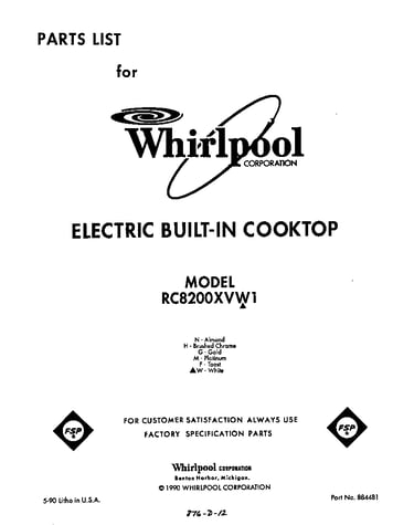 Front cover
