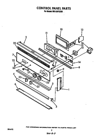 Control panel