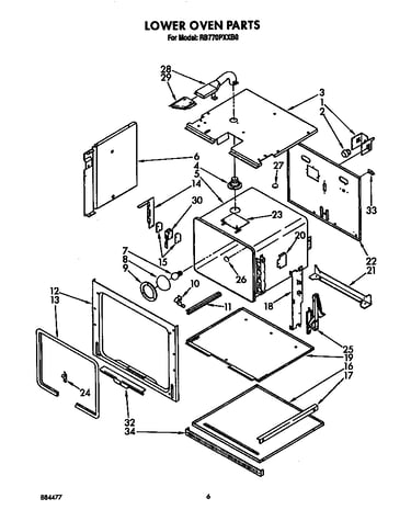 Lower oven