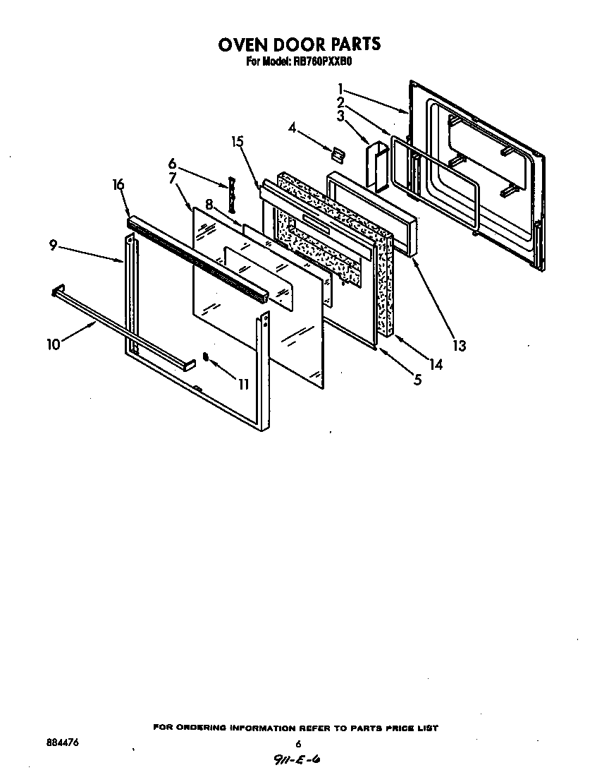 OVEN DOOR