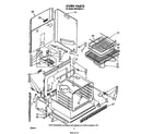 Whirlpool RM278BXV2 oven diagram