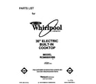 Whirlpool RC8600XXB0 front cover diagram