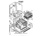 Whirlpool RM286PXV1 oven diagram