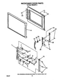 Microwave door