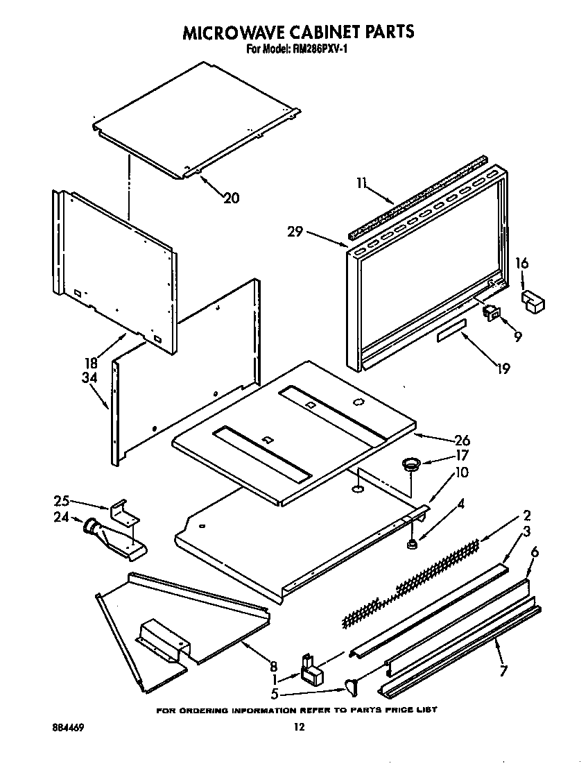 Microwave cabinet