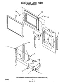 Door and latch