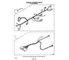 Whirlpool MW8650XS3 wiring harness diagram