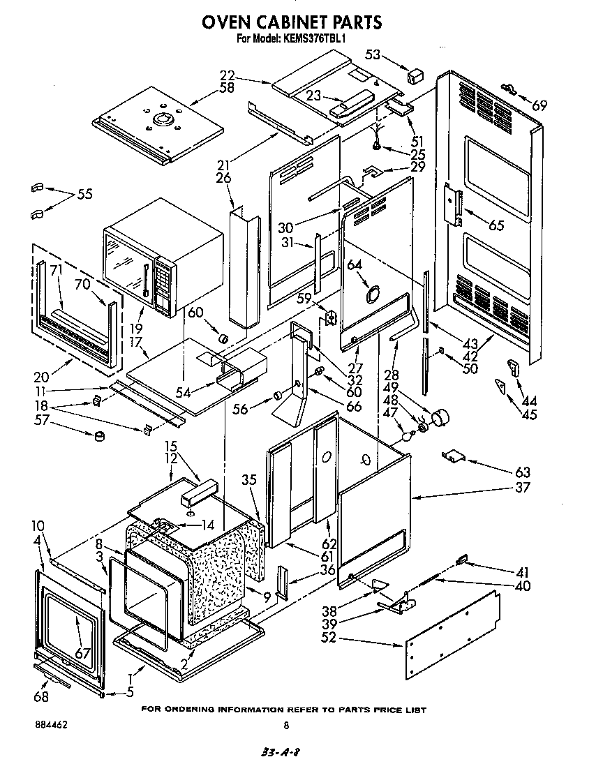 Oven cabinet