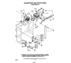 KitchenAid KEMI371TBL0 magnetron and switch diagram