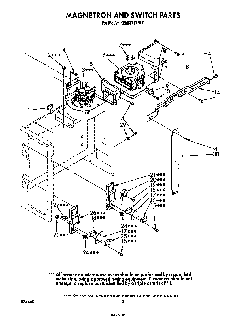 MAGNETRON AND SWITCH