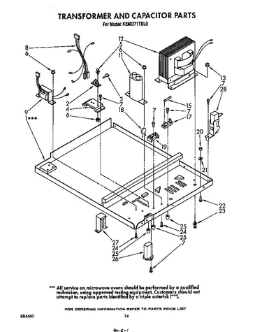 Transformer and capacitor