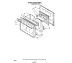 KitchenAid KEMI371SBL0 oven door diagram