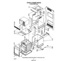 KitchenAid KEMI371SBL0 oven cabinet diagram
