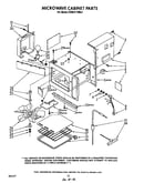 Microwave cabinet